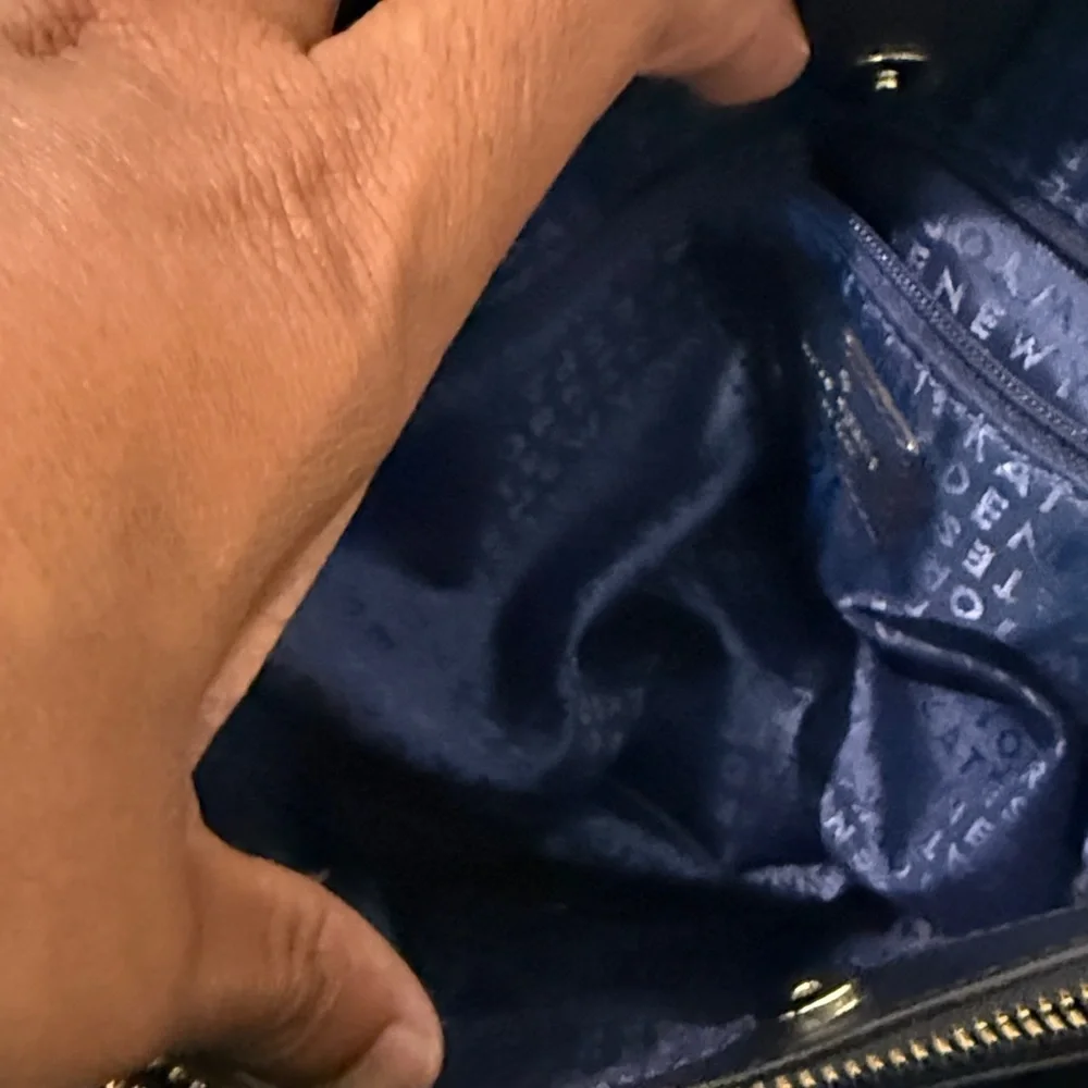 Kate Spade Midnight Blue Satchel - Picture 15 of 16